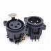 20 PCS Three  core XLR Socket Balanced Audio Card Dragon Socket Male and Female Socket  Female Socket